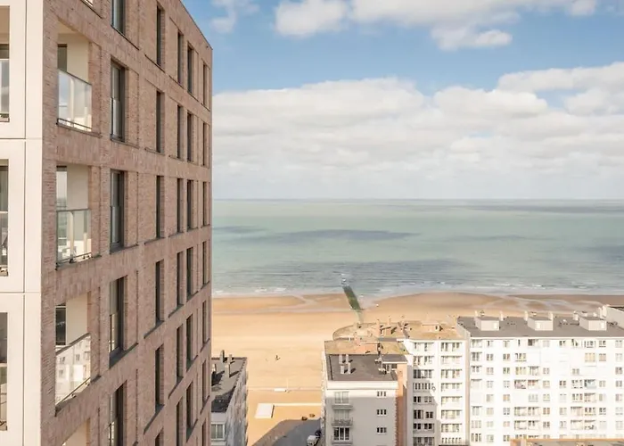 公寓 With Breathtaking Sea Views And Balcony 奥斯滕德